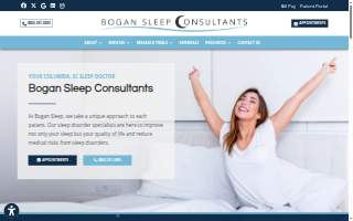 Bogan Sleep Consultants website