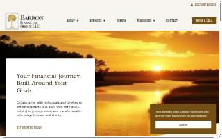 Barron Financial Group, LLC website