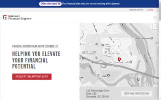 Edelman Financial Engines of Columbia website