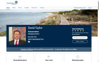 David Taylor - Financial Advisor, Ameriprise Financial Services, LLC website