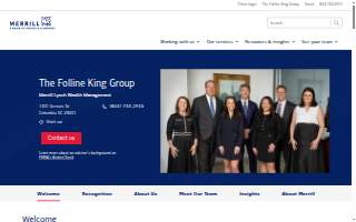 Merrill Lynch Financial Advisor Read Folline website