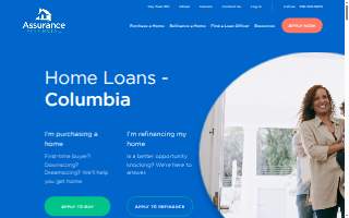 Assurance Financial - Columbia website