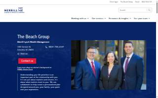 Merrill Lynch Financial Advisor Taylor Stevens website
