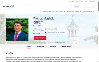 Merrill Lynch Financial Advisor Thomas Marshall website