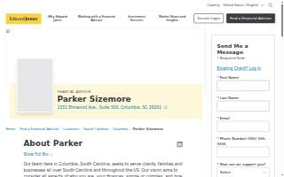 Edward Jones - Financial Advisor: Parker Sizemore website