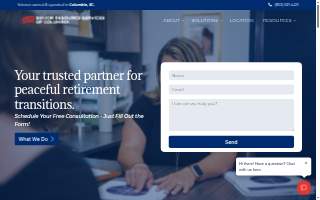 Senior Resource Services of Columbia website