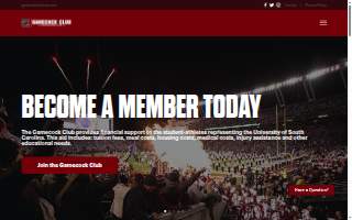 The Gamecock Club website
