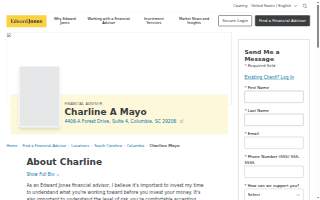 Edward Jones - Financial Advisor: Charline A Mayo website