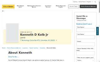 Edward Jones - Financial Advisor: Kenneth D Kolb Jr, CFP® website