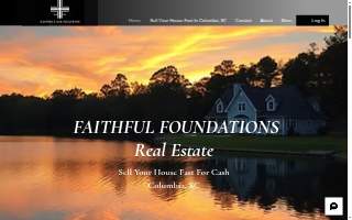 Faithful Foundations Real Estate website