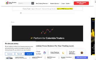 Forexbrokers CO website