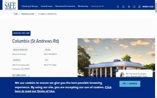 SAFE Federal Credit Union of Columbia website