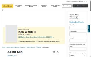Edward Jones - Financial Advisor: Ken Webb II, CEPA®|CRPC™ website