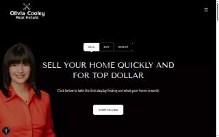 Olivia Cooley Real Estate website