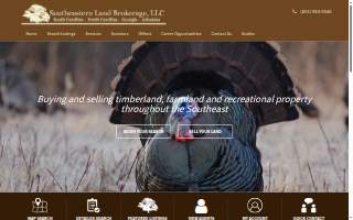 Southeastern Land Brokerage website