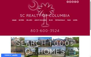SC Realty Columbia website