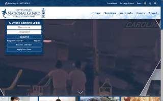 South Carolina National Guard Federal Credit Union of Eastover website