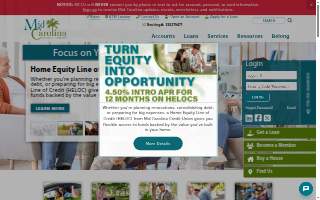 Mid Carolina Credit Union - Lugoff Branch Location website