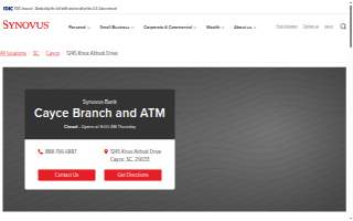 Synovus Bank of Cayce website