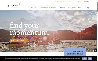 Propel Insurance website