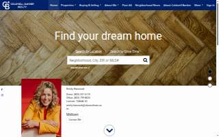 Emily Hancock, Coldwell Banker Realty website