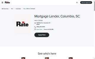 Rate of Columbia website