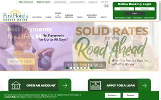 First Florida Credit Union of Jacksonville website