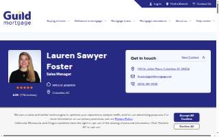 Guild Mortgage - Lauren Sawyer Foster website
