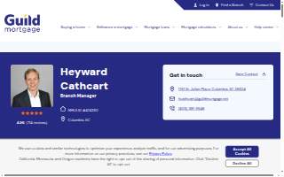 Guild Mortgage - Heyward Cathcart website
