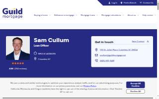 Guild Mortgage - Sam Cullum website
