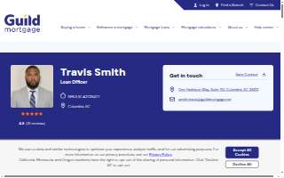 Guild Mortgage - Travis Smith website