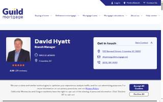 Guild Mortgage - David Hyatt website
