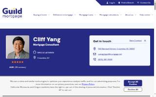 Guild Mortgage - Cliff Yang website
