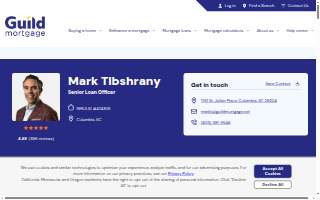 Guild Mortgage - Mark Tibshrany website
