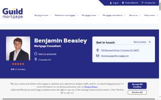 Guild Mortgage - Benjamin Beasley website