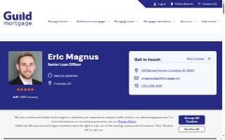 Guild Mortgage - Eric Magnus website