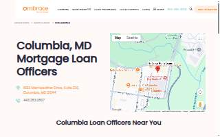 Embrace Home Loans - Columbia, MD website