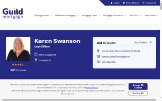 Guild Mortgage - Karen Swanson website