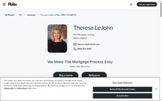 Theresa LeJohn at Rate (NMLS #2244572) website