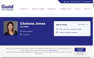 Guild Mortgage - Chelsea Jones website