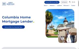 First Heritage Mortgage, LLC - Columbia website