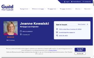 Guild Mortgage - Jeanne Kowalski website
