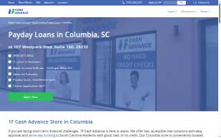 1F Cash Advance website
