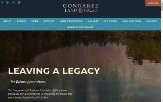 Congaree Land Trust website