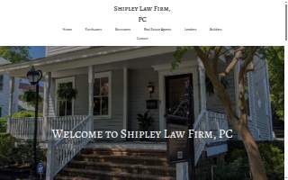 Shipley Law Firm, PC website