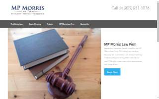 MP Morris Law Firm website