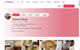 Vietnam House website