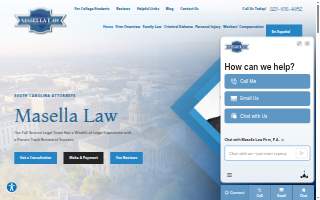 Masella Law Firm, P.A. website