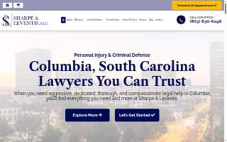 Sharpe & Leventis, LLC website