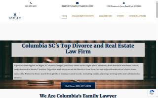 Bartlett Law Firm website